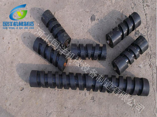 貴州螺旋橡膠托輥